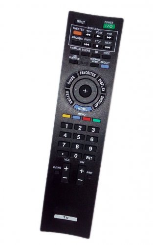 Replacement Remote Control Compatible for Sony KDL-46HX800 RMYD034 148783011 KDL-40EX700 KDL-46EPL60