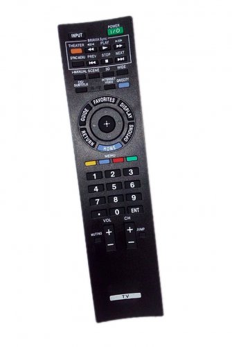Replacement Remote Control Compatible for Sony KDL-55HX800 RM-YD033 1-487-767-11 KDL-32EX710 KDL-60E