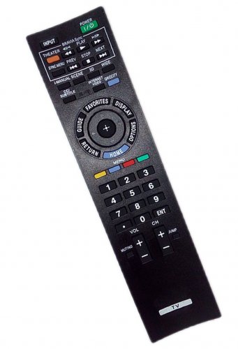 Replacement Remote Control Compatible for Sony KDL-60EX703 KDL52EX701 KDL-32EX500 XBR52LX900 KDL-46E