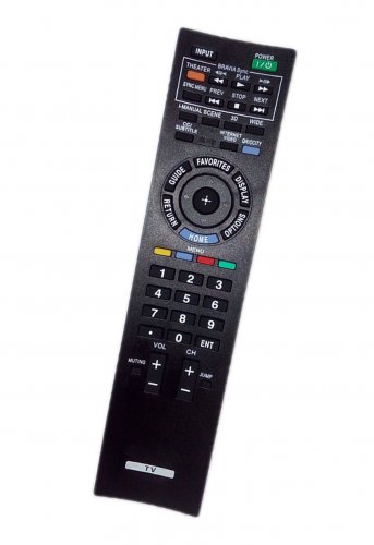 Replacement Remote Control Compatible for Sony KDL-46EX713 KDL-46TVBDPKG KDL40BX405 KDL40EX713 KDL-3