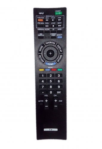 Replacement Remote Control Compatible for Sony KDL55EX711 KDL55HX701 KDL-46EX505 KDL-32BX305 KDL-32E
