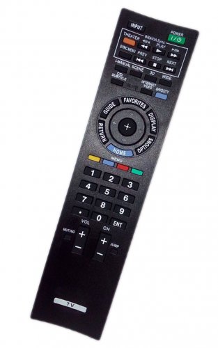 Replacement Remote Control Compatible for Sony KDL52EX700 RMYD056 KDL-60EX701 KDL46TVBDPKG KDL-46EX6