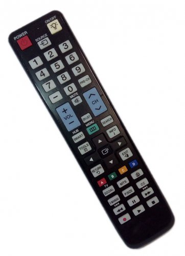 Replacement Remote Control Compatible for Samsung UN55D7000 UN65D8000XF LT27A750ND/ZA PN51D6450DFXZA