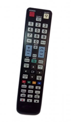 Replacement Remote Control Compatible for Samsung UN46D6400UF PN51D7000FFXZA LT23A750NDZA PN59D7000 