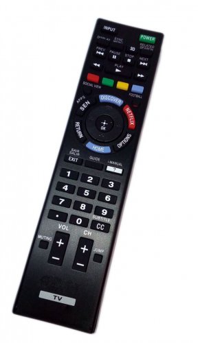 Replacement Remote Control Compatible for Sony KDL-40W609B XBR-55X855B KDL-50W805B KDL55W957B KDL-70
