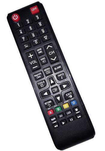 Replacement Remote Control Compatible for Samsung LE55C UE40F6800 LH32EDCPLBC/ZA LH40PECPLBAZA LH46U