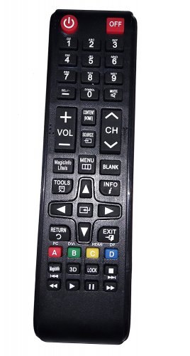 Replacement Remote Control Compatible for Samsung DE55C LH32MECPLGA/ZA LH40EDCPLBCZA LH40MDCPLGA/ZA 