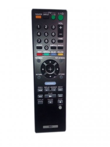 Replacement Remote Control Compatible for Sony RMT-B105A 1-487-286-11 BDPBX2 RMTB105P BDP-S363 BDPS3