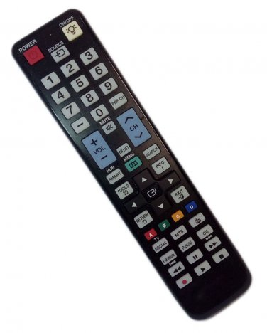 Replacement Remote Control Compatible for Samsung UN46D6500VF PN51D6500DFXZC LT23A950ND PN51D7000 PN