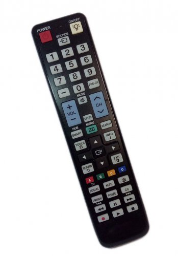 Replacement Remote Control Compatible for Samsung UN40D6500VF PN59D6500DF LT23A750NDZA PN64D7000 PN5