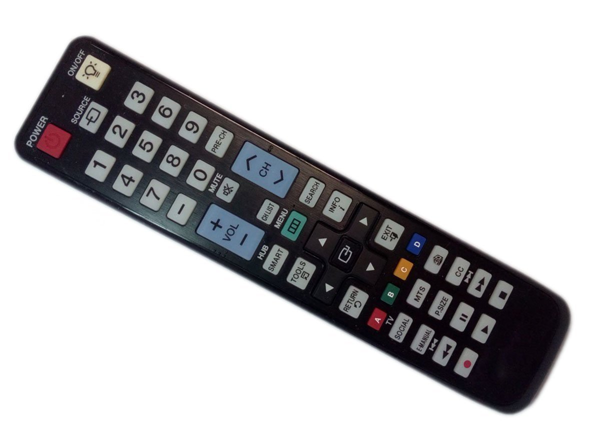 Replacement Remote Control Compatible for Samsung UN55D6500VF