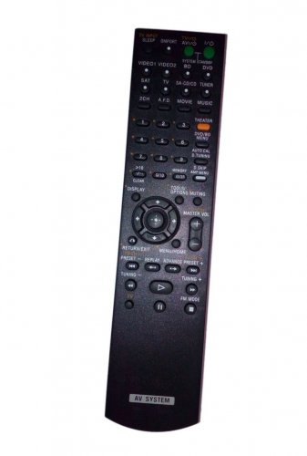 Replacement Remote Control for Sony HT-SF2300 RMAAU027 STR-DG510 HTDDW7500 HT-DDWG700 AV / DVD Home 