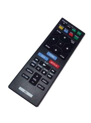 Replacement Remote Control Compatible for Sony BDP-S3500 BDP-BX550 BDP-S5500 BD Blu-Ray DVD Disc Pla