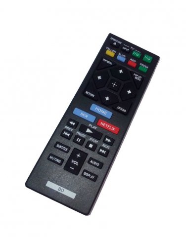 Replacement Remote Control Compatible for Sony BDPS2900 RMTVB100U BDPBX550 BDPS3500 BD Blu-Ray DVD D