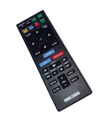 Replacement Remote Control Compatible for Sony BDPS6500 BDPS7200 149295411 BDPBX650 BD Blu-Ray DVD D