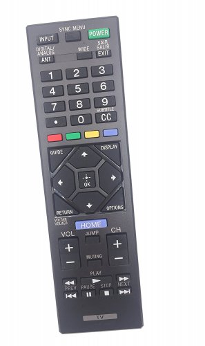 Replacement Remote Control Compatible for Sony KDL-24R425A RMYD093 149206611 KDL46R457A KDL-40R455A 