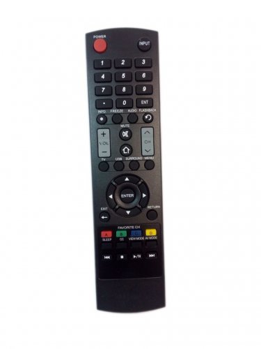 Replacement Remote Control Compatible for Sharp LC55LE643U GJ221-R LC-65LE643U LCD HDTV TV