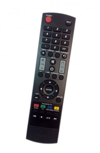 Replacement Remote Control Compatible for Sharp LC-55LE643U GJ221R 9LE098003063211 LC65LE643U LCD HD