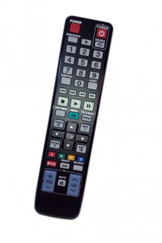 Replacement Remote Control Compatible for Samsung BD-D5490 AK59-00125A BDD6700 BD-D7500 BDD6700ZA BD