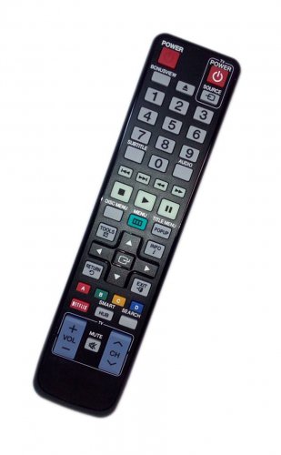 Replacement Remote Control Compatible for Samsung BD-D5490/ZC AK59-00122A BDD7000 BD-D5400K BDD5500Z