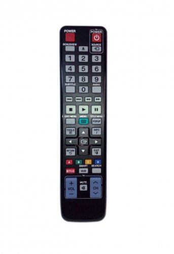 Replacement Remote Control Compatible for Samsung BD-D5500 AK5900125A BDD7500 BDD6500ZC BD-D5700/ZA 