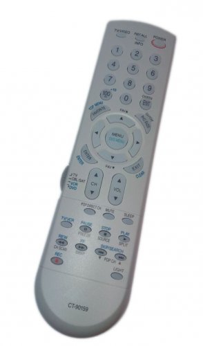 CT-90159 23306617 Remote Control Replacement for Toshiba 27HL85 30H83 51H83 65H14 57H84 TV VCR DVD C