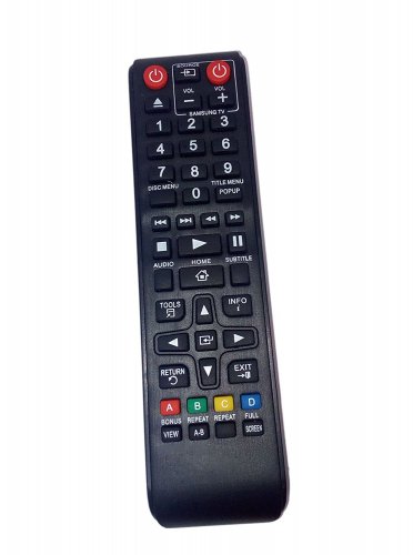 Replacement Remote Control Compatible for Samsung BD-JM57 BD-FM51C/ZA BD-J5100/ZA BD-J5900/ZA BD-HM5