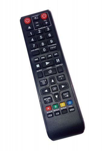 Replacement Remote Control Compatible for Samsung BD-JM57/ZA BD-F5100/ZX BD-FM57CZA BD-F5100ZA BD-MF