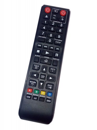 Replacement Remote Control Compatible for Samsung BD-JM59 BD-MF57C/ZA BD-J5700ZA BD-FM51CZA BD DVD D