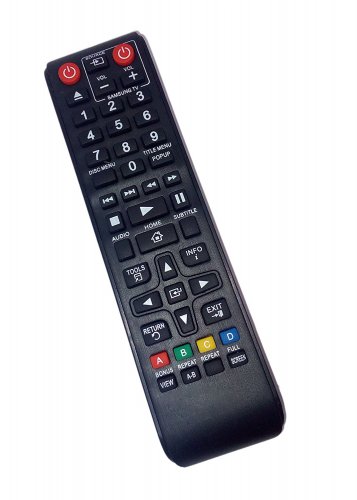 Replacement Remote Control Compatible for Samsung BD-F5100 BD-FM57C/ZA BD-HM59/ZA BD-J5700/ZA BD-JM5
