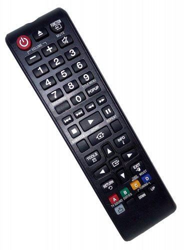 Replacement Remote Control Compatible for Samsung HTF4500/XU HT-J4500 HTHM55ZA HT-H4500R HTH5500WZA 