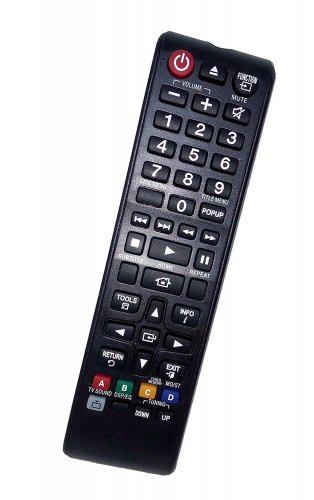 Replacement Remote Control Compatible for Samsung HTF4500XU HT-FM45ZA HTHM55/ZA HT-H4500ZA HTJ5500W 