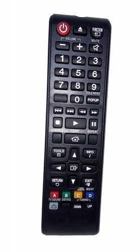 Replacement Remote Control Compatible for Samsung HT-H5200/XU HT-F4500/ZA AH5902530A HTH4500/ZA HT-H