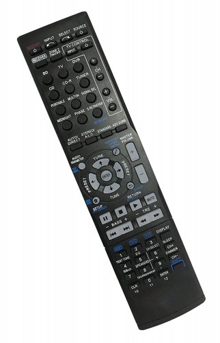 Replacement Remote Control Compatible for Pioneer VSX-519V AXD7619 VSX-521-K VSX-1023 AXD7690 VSX-10