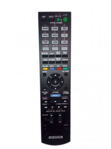 Replacement Remote Control Compatible for Sony STR-DH720 RMAAU106 148934511 RMAAU107 STR-DH830 Audio