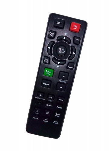 Replacement Remote Control Compatible for BenQ MX615 MS614 TX6356 MP523 EP7130 W1080ST BS5627B MP777