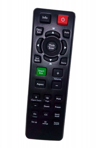 Replacement Remote Control Compatible for BenQ MX528 MS516 TX501 MP513 EP5730D EX622D SP920P MP726 P