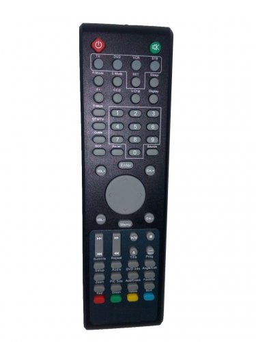 Replacement Remote Control Compatible for Akai LCT26Z4AD KC02-E1 KC02E1 LCT26Z4ADC LCT32Z4ADE TV DVD