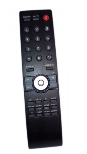 Replacement Remote Control Compatible for Sharp LC32SB28UTA 9JR9800000004 LC-32SB28 LC47SB57 LC-42SB