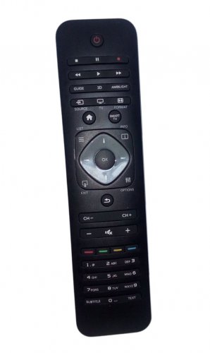 Replacement Remote Control Compatible for Philips 42PFL6678 47PFL6198 55PFL6188 60PFL6008 6000 Serie