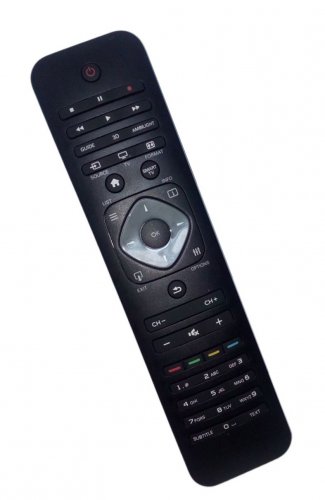 Replacement Remote Control Compatible for Philips 42PFL6188 47PFL6158 55PFL6008 60PFL6198 6000 Serie