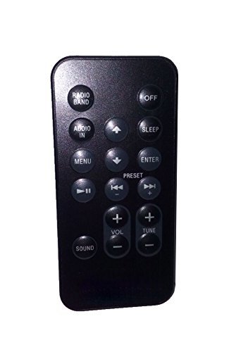 Replacement Remote Control Compatible for Sony ICFDS15IPN RMT-CCS15iP ICF-CS15IP ICFCS15IPN Personal