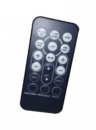 Replacement Remote Control Compatible for Sony ICF-CS10IPB RMTCCS10iP 988513441 ICFCS10IP Clock Radi