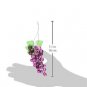 Kurt Adler 4-Inch Beaded Grapes Ornament, Set of 3