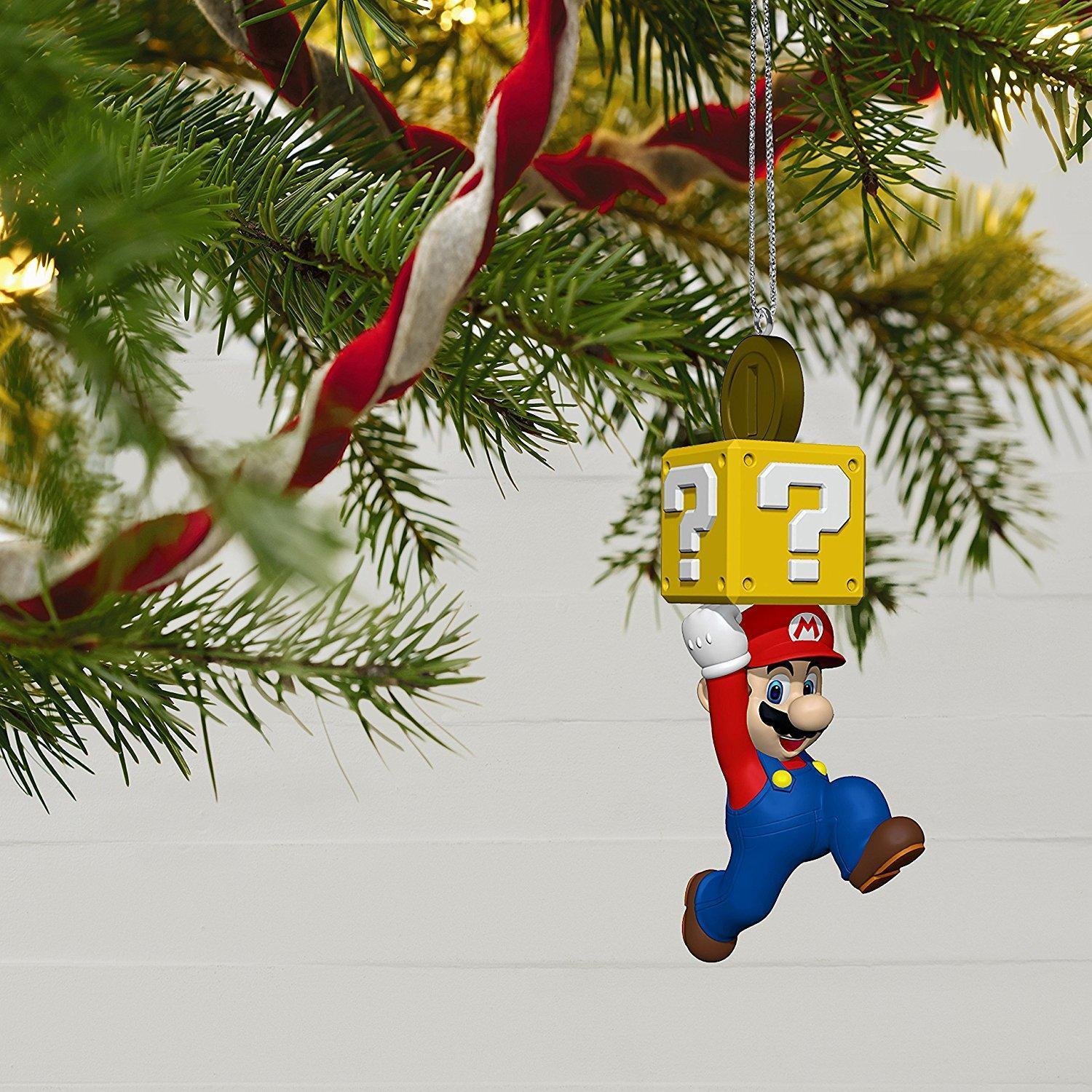 Super Mario Christmas Ornaments 