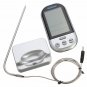 Wireless Meat Thermometer with Built-in Timer for BBQ, Grilling, Smoker and Oven