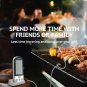 Wireless Meat Thermometer with Built-in Timer for BBQ, Grilling, Smoker and Oven