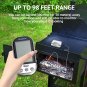 Wireless Meat Thermometer with Built-in Timer for BBQ, Grilling, Smoker and Oven