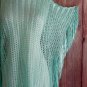 Mesh Poncho Top Cover up Light Fabric Color Peach or Mint OS