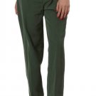 Hunter Green Business Office Slacks Dress Pants size 8,10,12  Designed in Italy